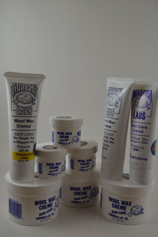 Great Combo: 3 Nine Ounce Jars, 3 Two Ounce Jars and 3 Squeeze Tubes Wool Wax Creme