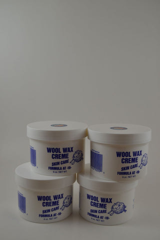 4 ~ Nine ounce jars Wool Wax Creme