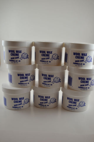 Nine 9 Ounce Jars of Wool Wax Creme