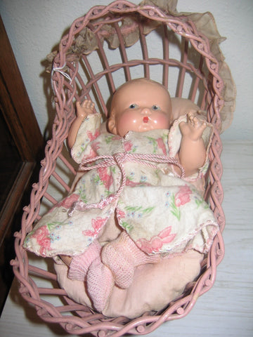 Baby Betty Doll and 1935 Crib
