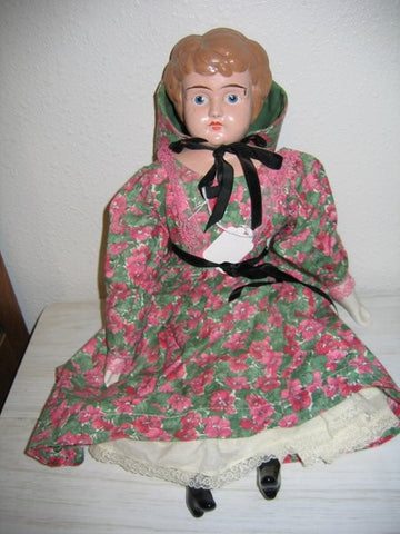 Composition Head Doll 17 1/2 inch
