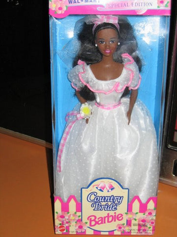 African American Country Bride Barbie Doll